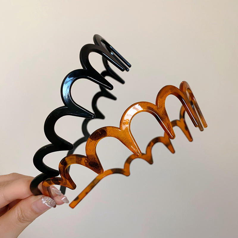 Resin Art Ocean - Fasce per capelli da donna alla