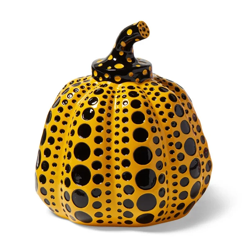 Resin Art Ocean - Kusama Yayoi Statua di zucca Arte