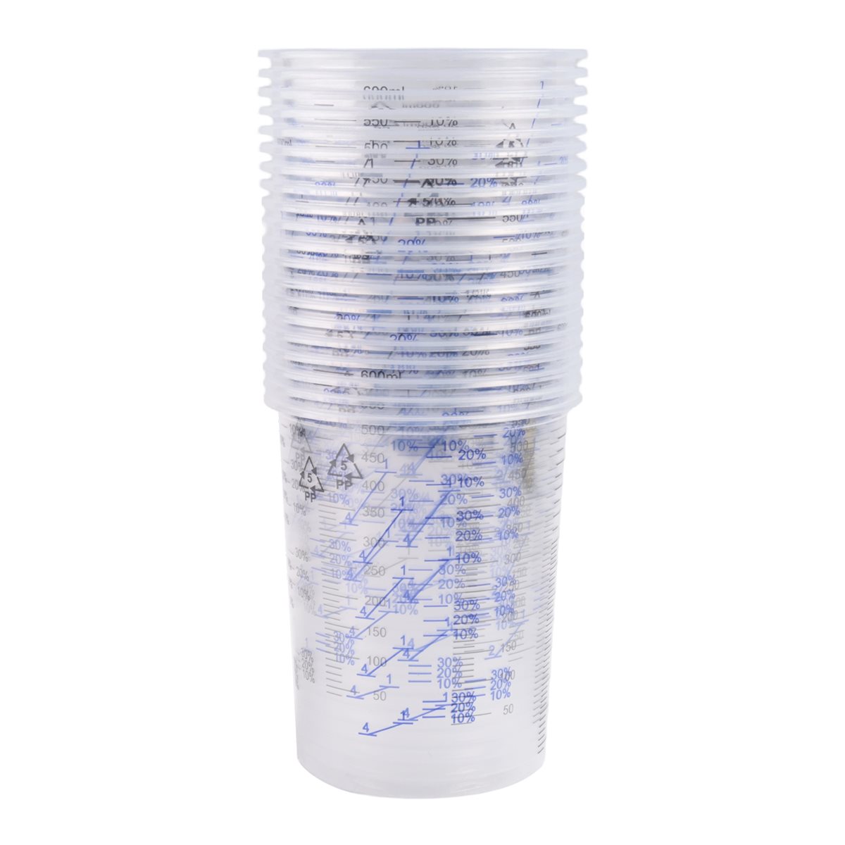 Resin Mixing Cup - X10A 20 Pezzi Bicchieri di Misurazione