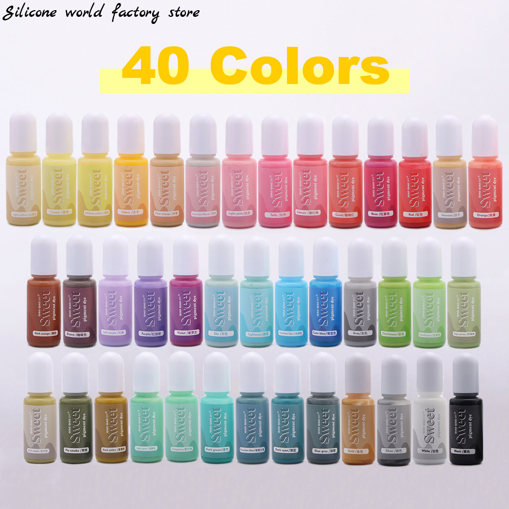 Resin Art Alcohol Ink - Silicone World 10ML Pigmento in Resina