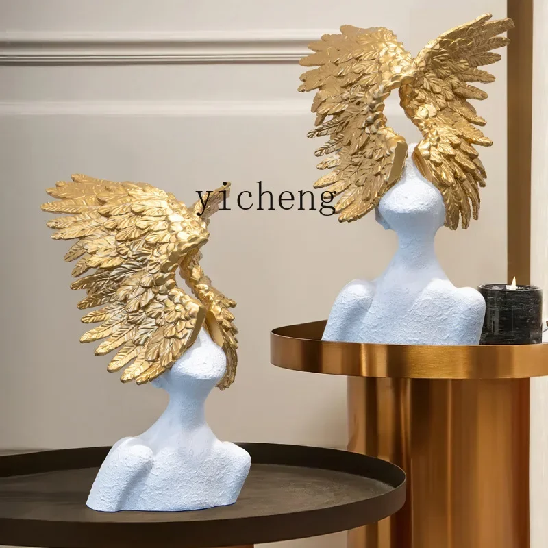 Resin Art Decor - Ornamento Moderno e Semplice a Forma