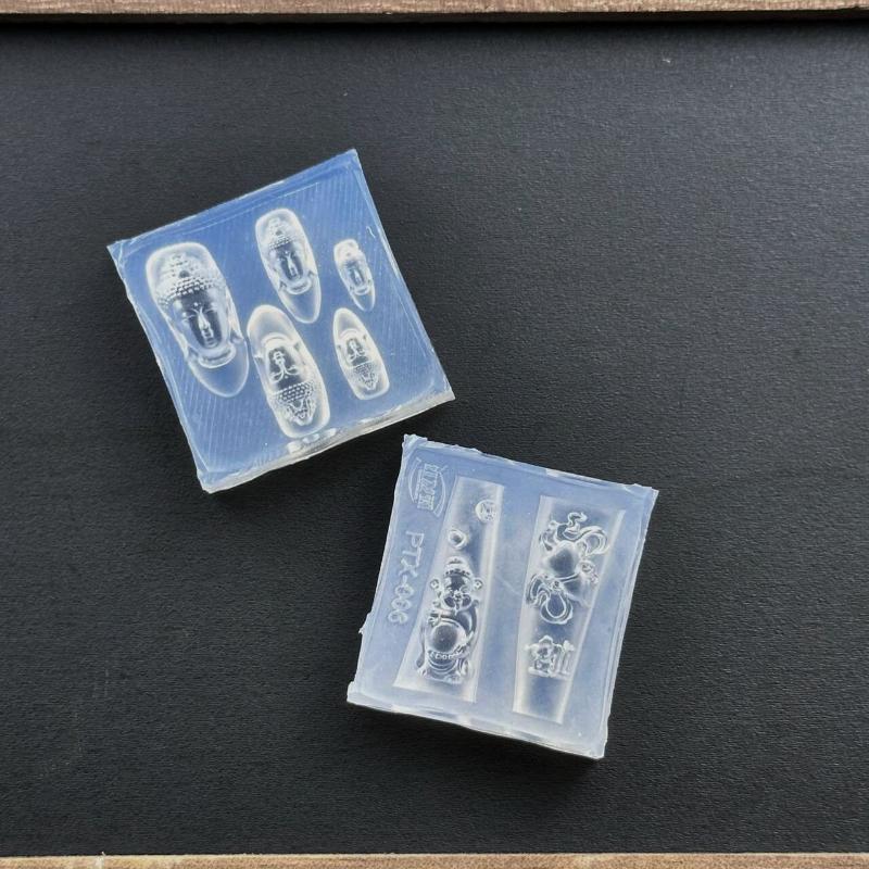 Resin Art Templates Free - Stampo in silicone 3D per nail