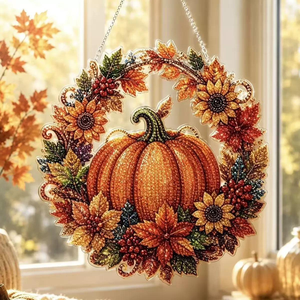 Resin Art Flowers - Kit di Decorazioni da Appendere in