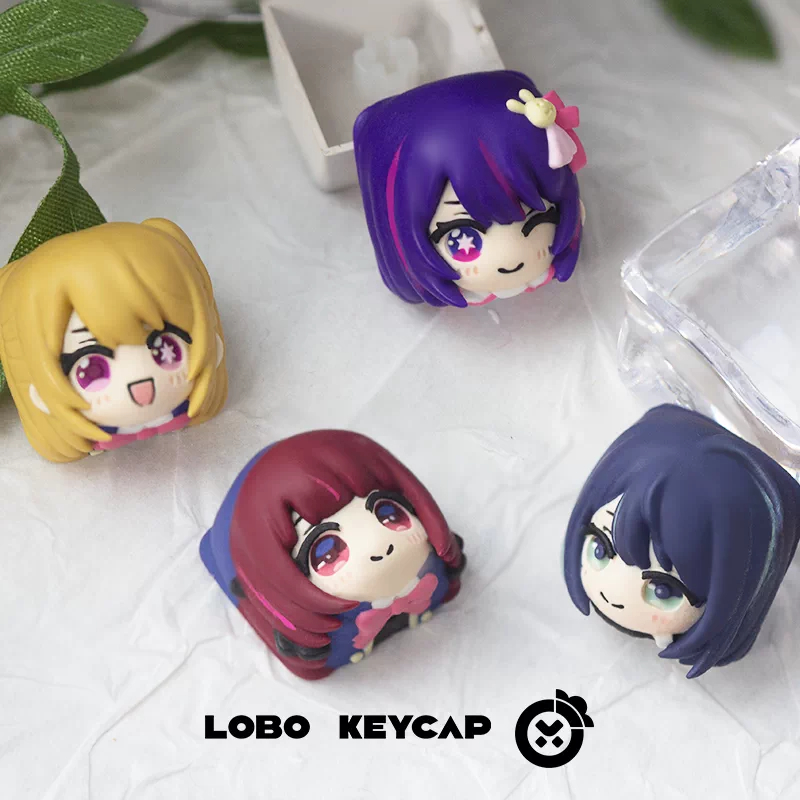 Resin Art Decoration Items - Tasto in Resina Lobo Art Oshi