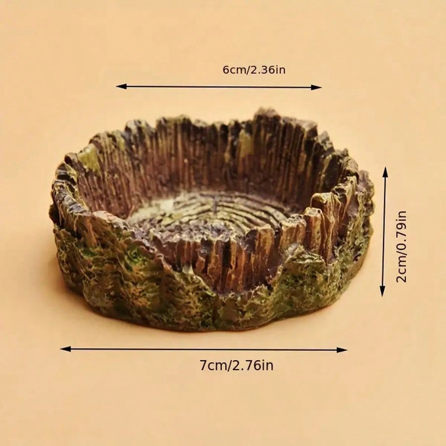 Resin Art Tree - 1 pz Ciotola per cibo e