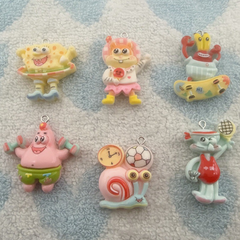 Resin Art Materials Wholesale - 10 pendenti in resina a forma