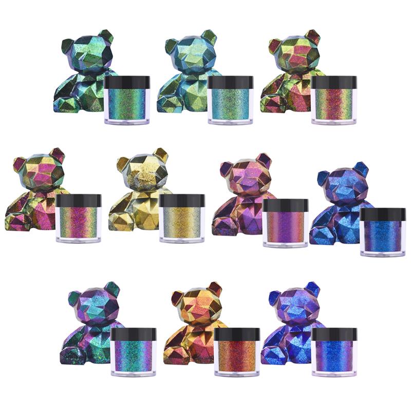 Resin Dye Opaque - Camaleonte a specchio resina pigmento Glitter