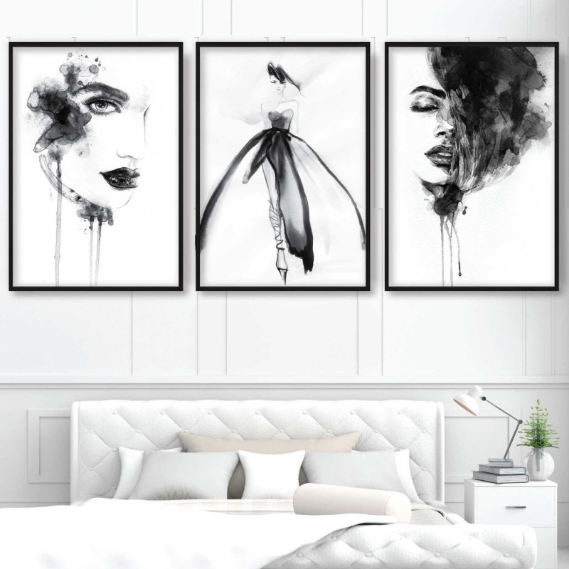 Resin Art Gallery - Dipinti a Inchiostro, Stampe in Bianco