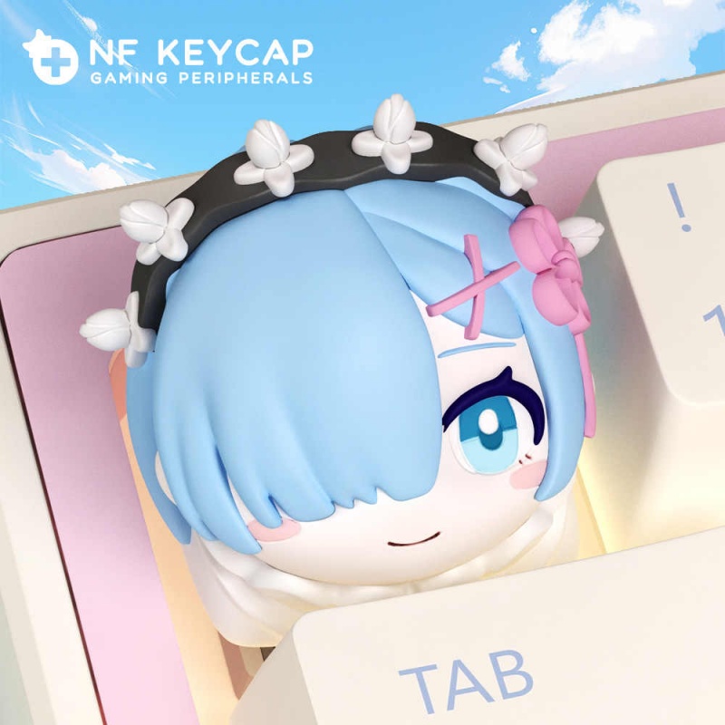 Resin Art World - Rem Anime Individualità Arte creativa Copritasto
