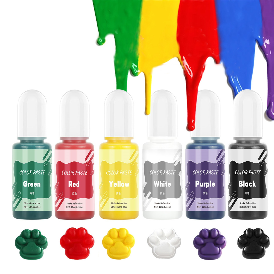 Resin Dye Opaque - 10ml Pasta di Colore Solido Ad