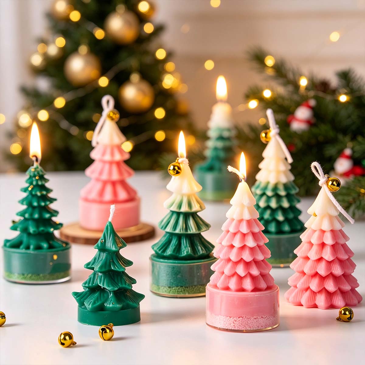 Resin Art Tree - Stampo in Silicone 3D per Candele