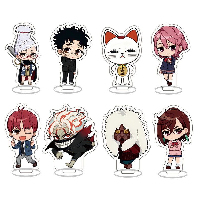 Resin Art Things - Anime Dandadan - Espositore in Acrilico,