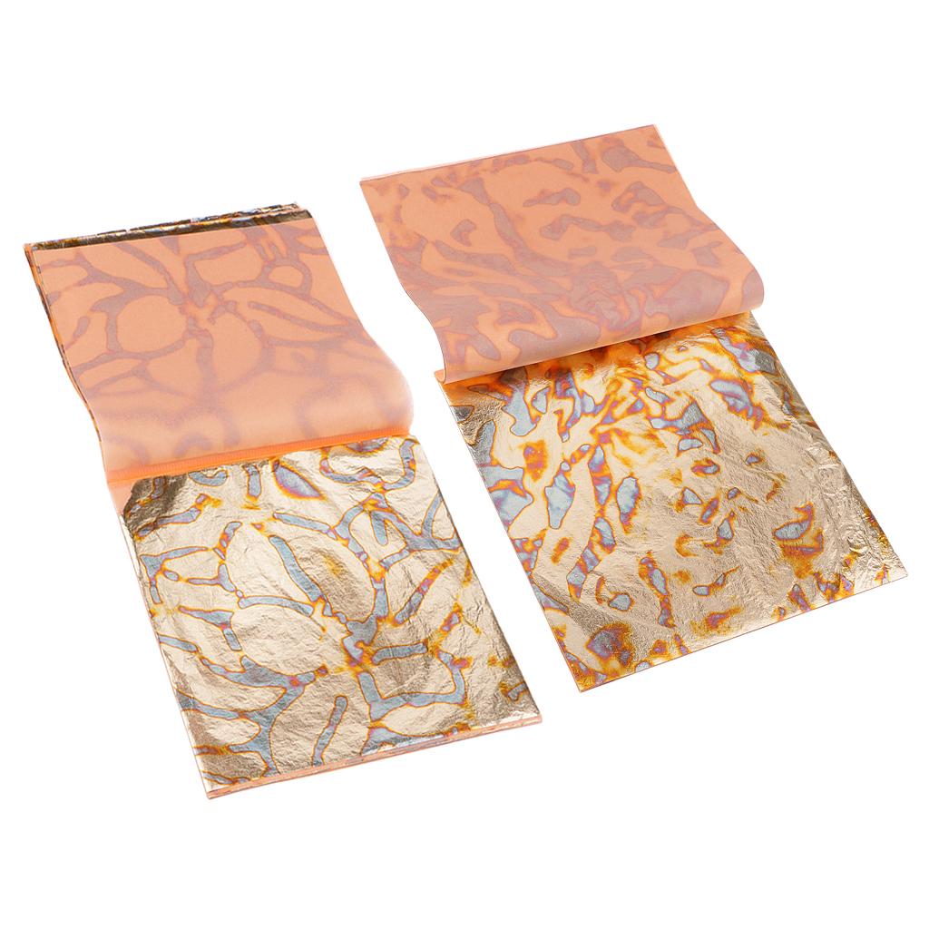 Gold Leaf Foil - Fogli di foglie d'oro imitazione Fogli