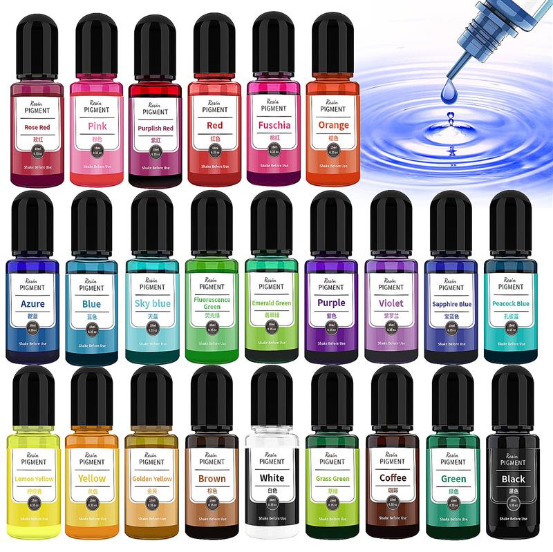 Resin Art Alcohol Ink - 24 colori Art Ink alcool resina