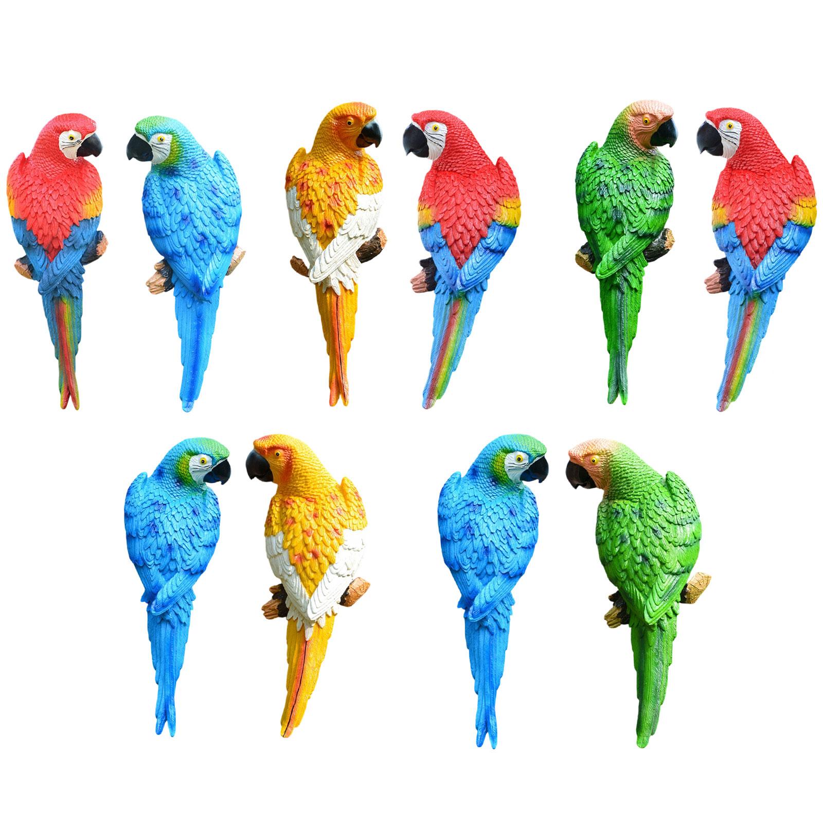 2 Pezzi Statuette di Pappagall - Resin Art Tree recensione e prezzo