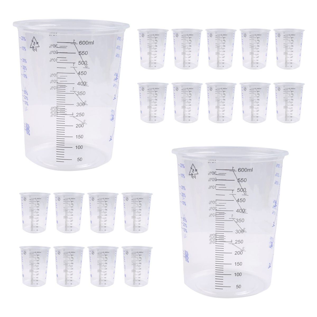 X10A 20 Pezzi Bicchieri di Mis - Resin Mixing Cup recensione e prezzo