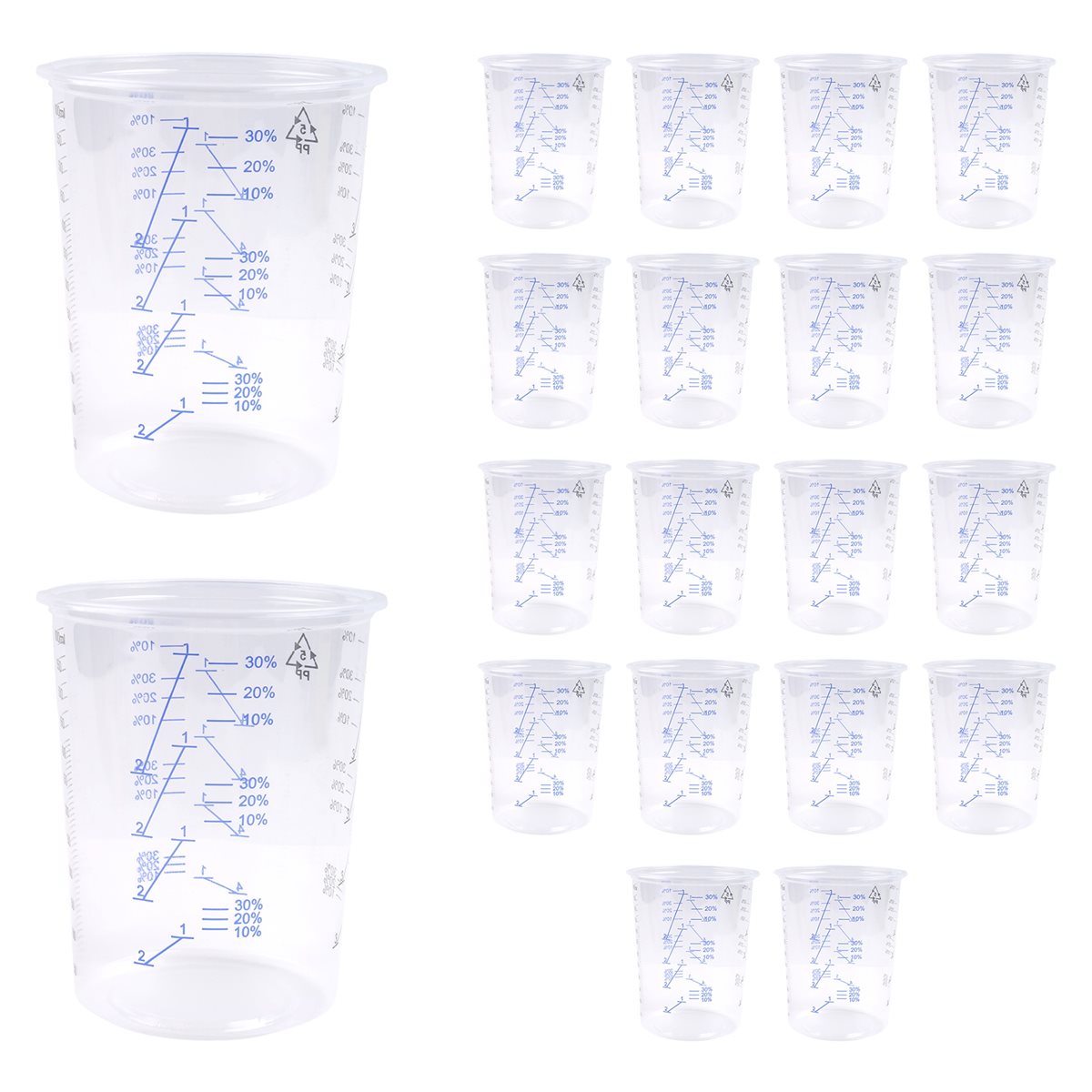 X10A 20 Pezzi Bicchieri di Mis - Resin Mixing Cup recensione e prezzo