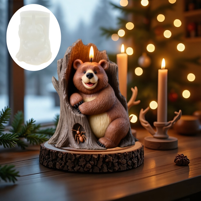 Stampo in silicone per candele - Resin Art Tree recensione e prezzo