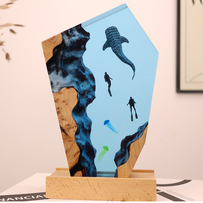 Ornamento Luminoso da Scrivani - Resin Art For Anniversary Gift recensione e prezzo