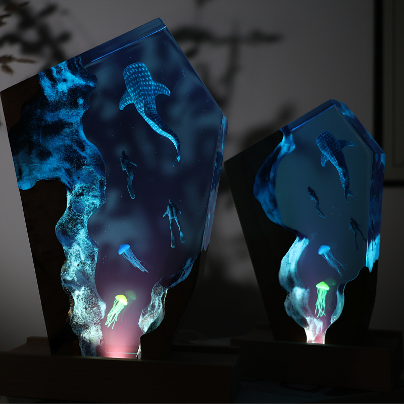 Ornamento Luminoso da Scrivani - Resin Art For Anniversary Gift recensione e prezzo