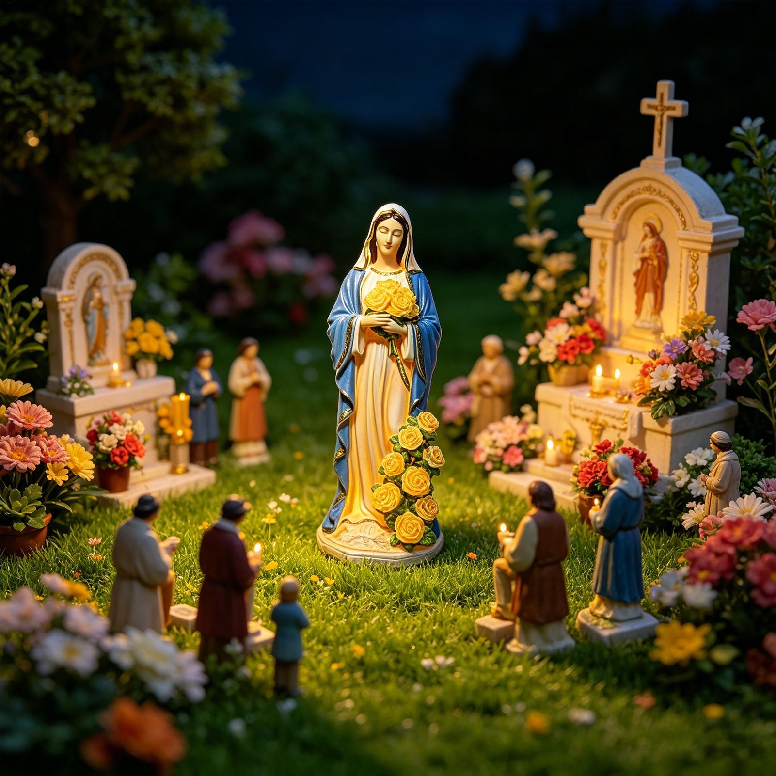 Statua Solare della Vergine Ma - Resin Art Lamp recensione e prezzo
