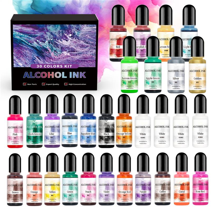 1 Set Arte Inchiostro Alcol Re - Resin Art Alcohol Ink recensione e prezzo