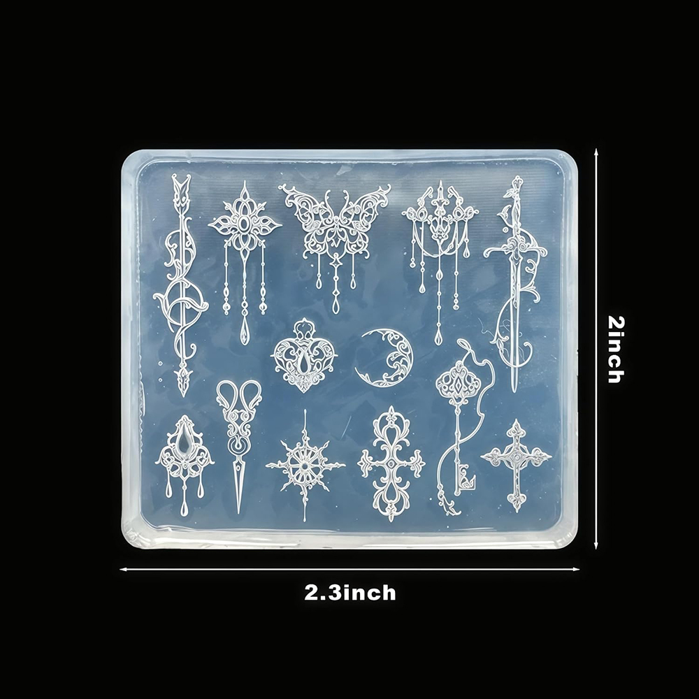 Stampo in silicone con freccia - Resin Art Templates Free recensione e prezzo