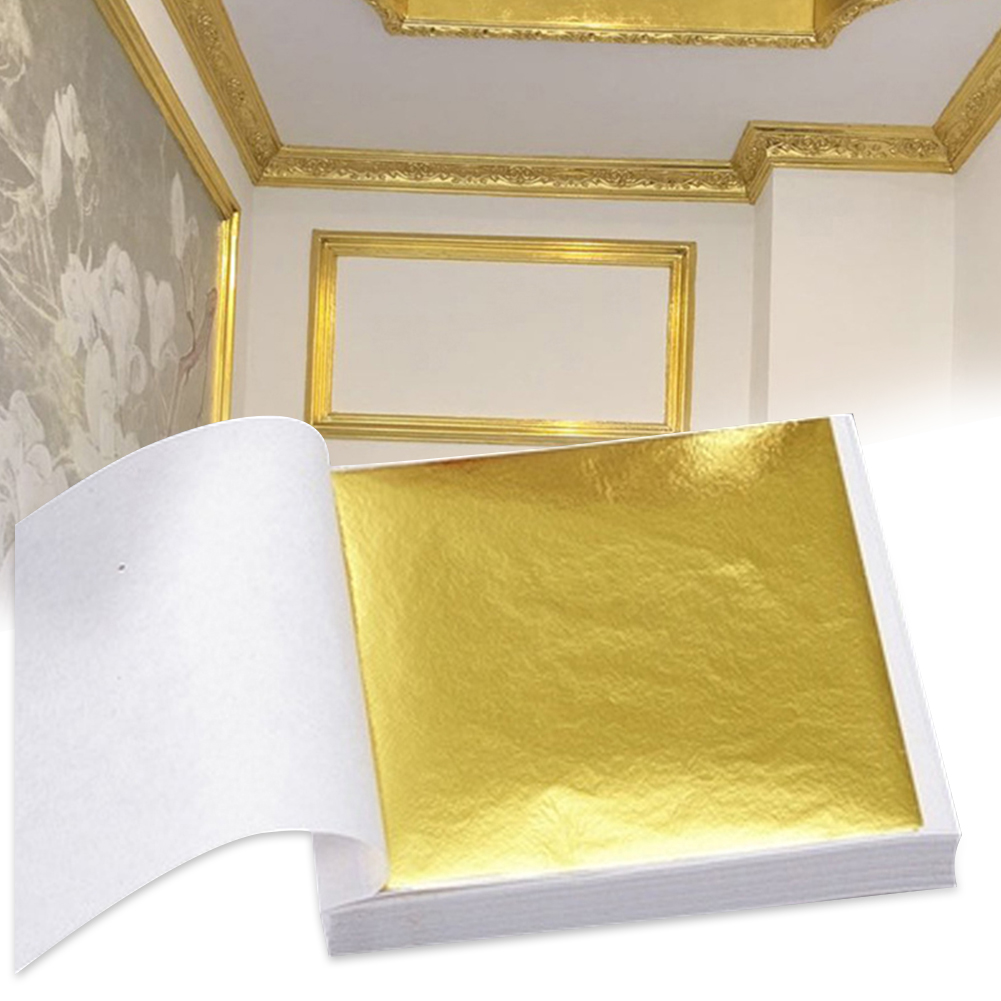 100 fogli di carta di design a - Gold Leaf Foil recensione e prezzo