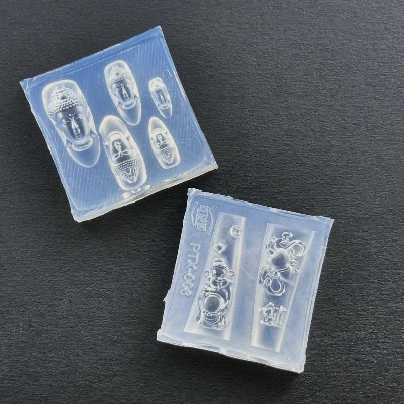 Stampo in silicone 3D per nail - Resin Art Templates Free recensione e prezzo