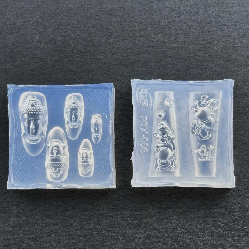 Stampo in silicone 3D per nail - Resin Art Templates Free recensione e prezzo