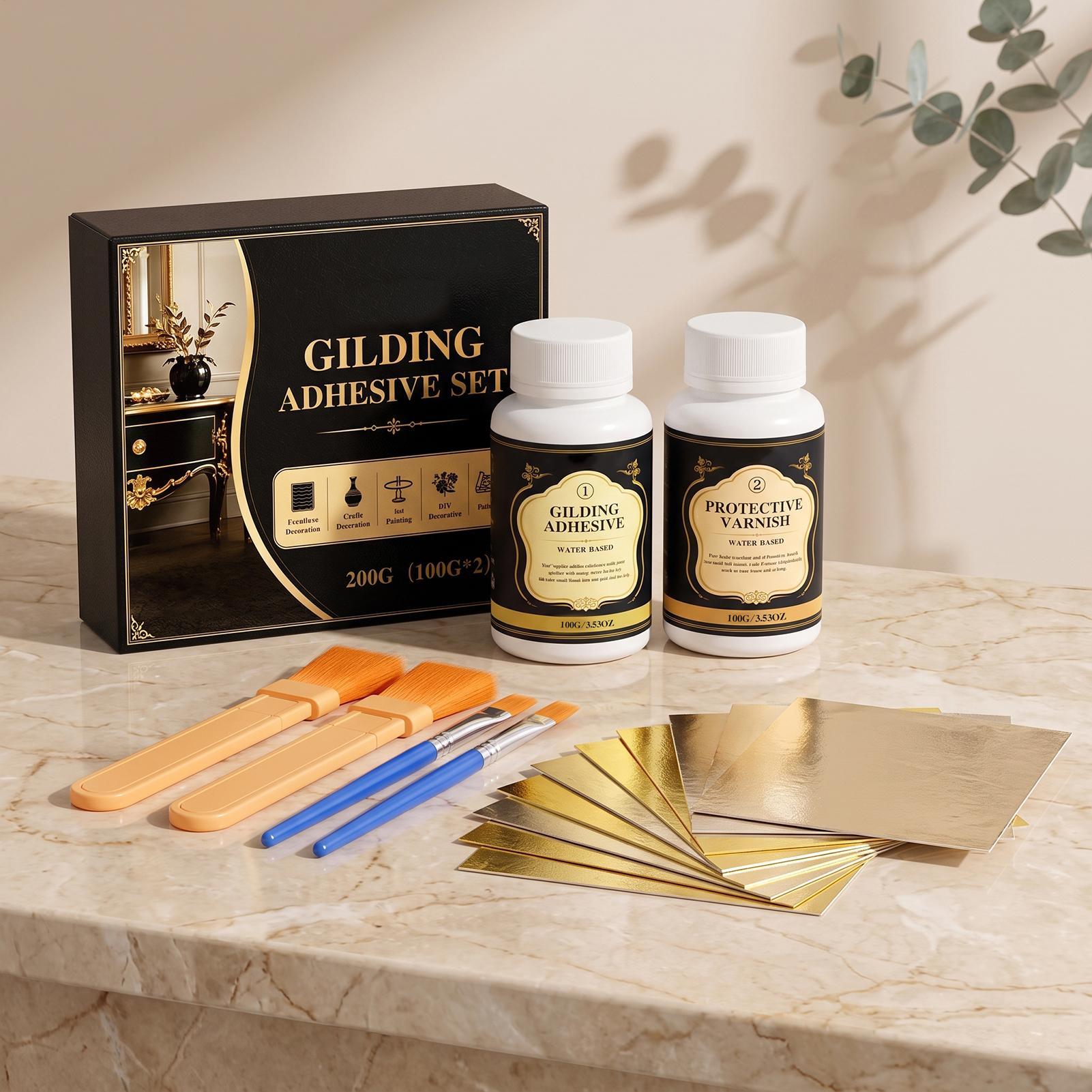 Colla per Foglia d'Oro a Base  - Gold Leaf Foil recensione e prezzo