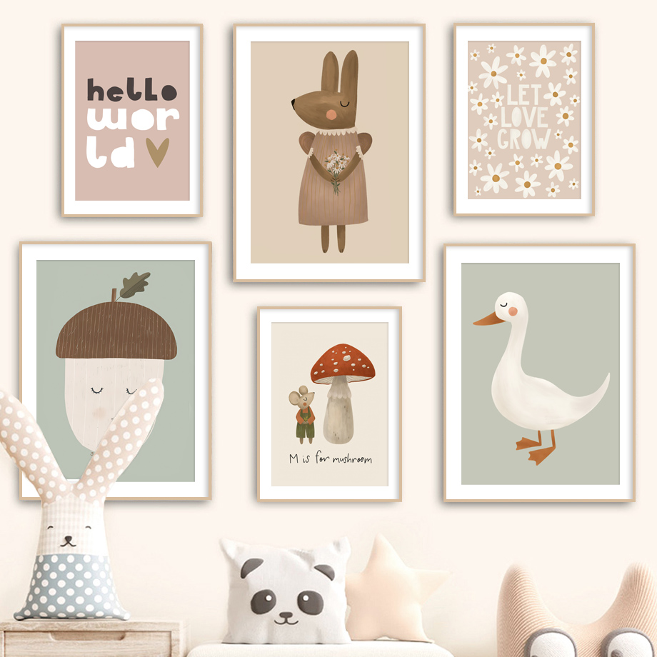 Poster e Stampe Retrò Nordici, - Resin Art Baby recensione e prezzo