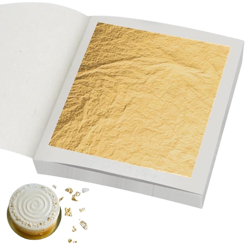 Fogli di Oro Vero 24K in 3 Dim - Gold Leaf Foil recensione e prezzo