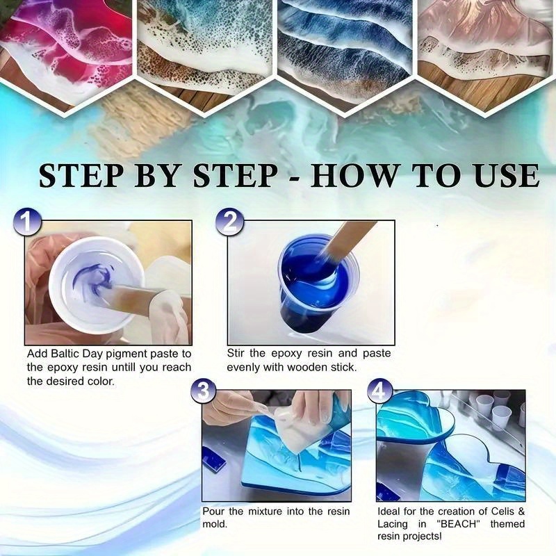24 colori/8 colori, 5 grammi,  - Resin Dye Opaque recensione e prezzo