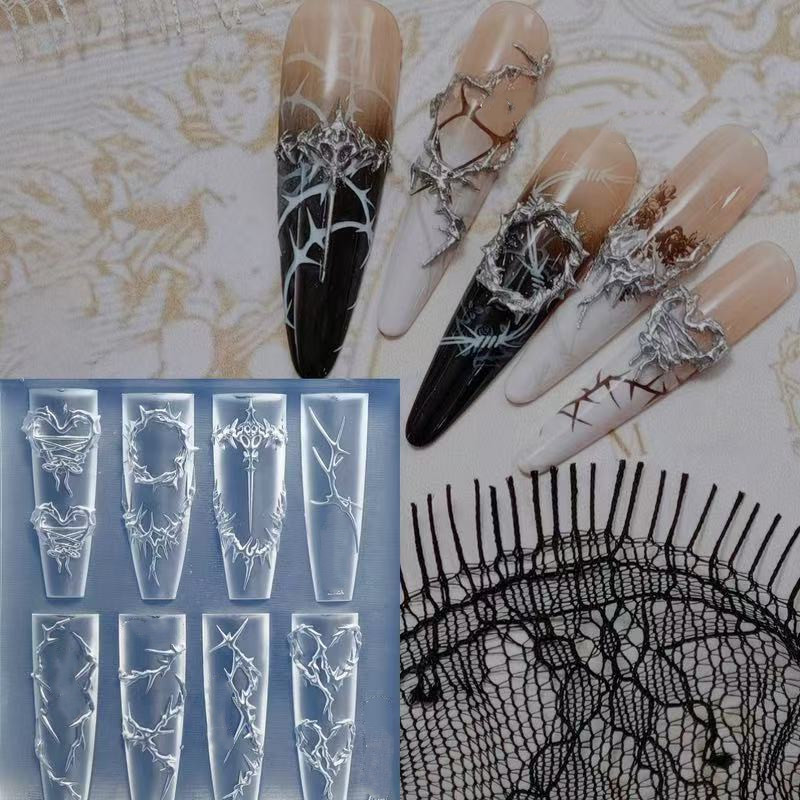 Spine 3D Design per unghie Sta - Resin Art Templates Free recensione e prezzo