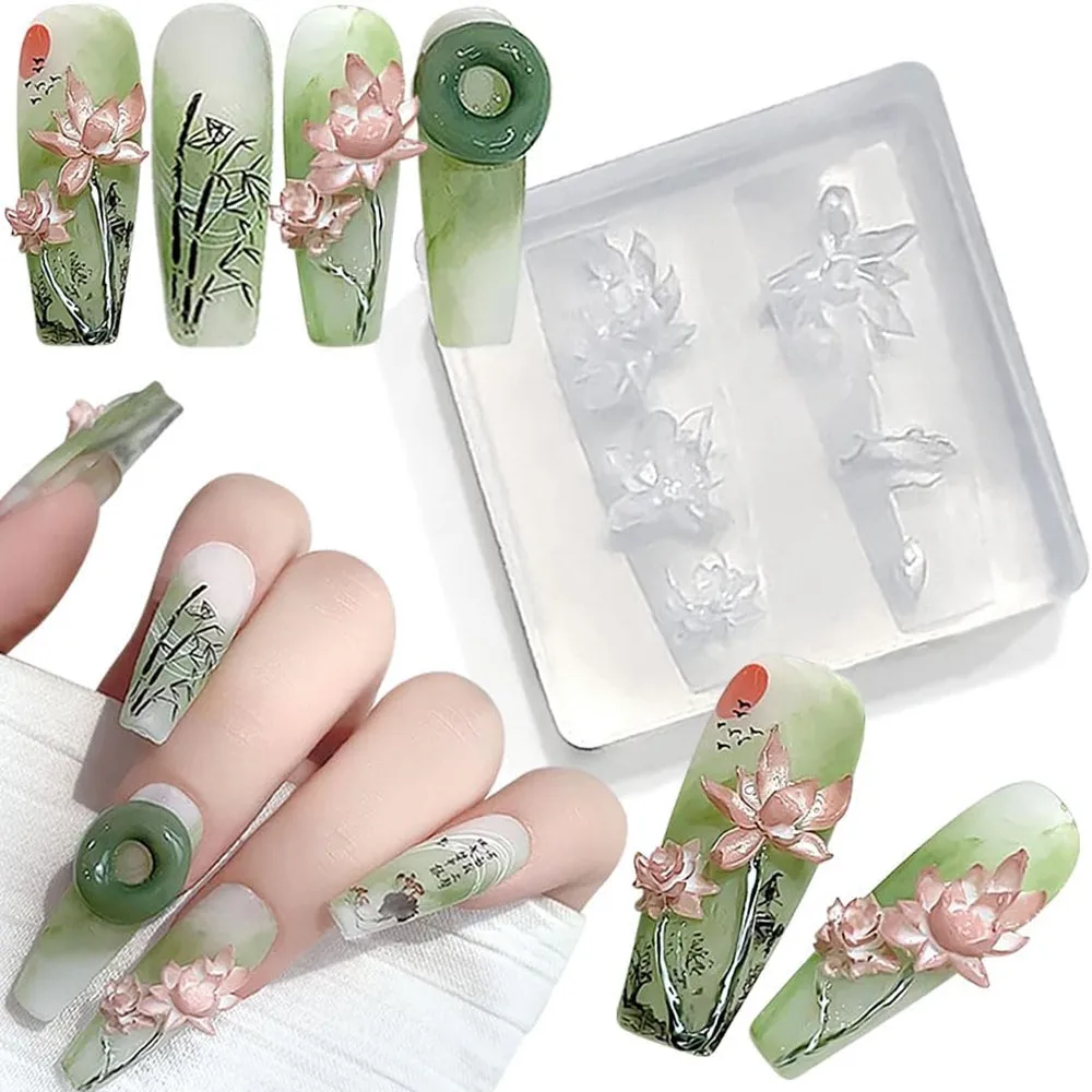 Spine 3D Design per unghie Sta - Resin Art Templates Free recensione e prezzo