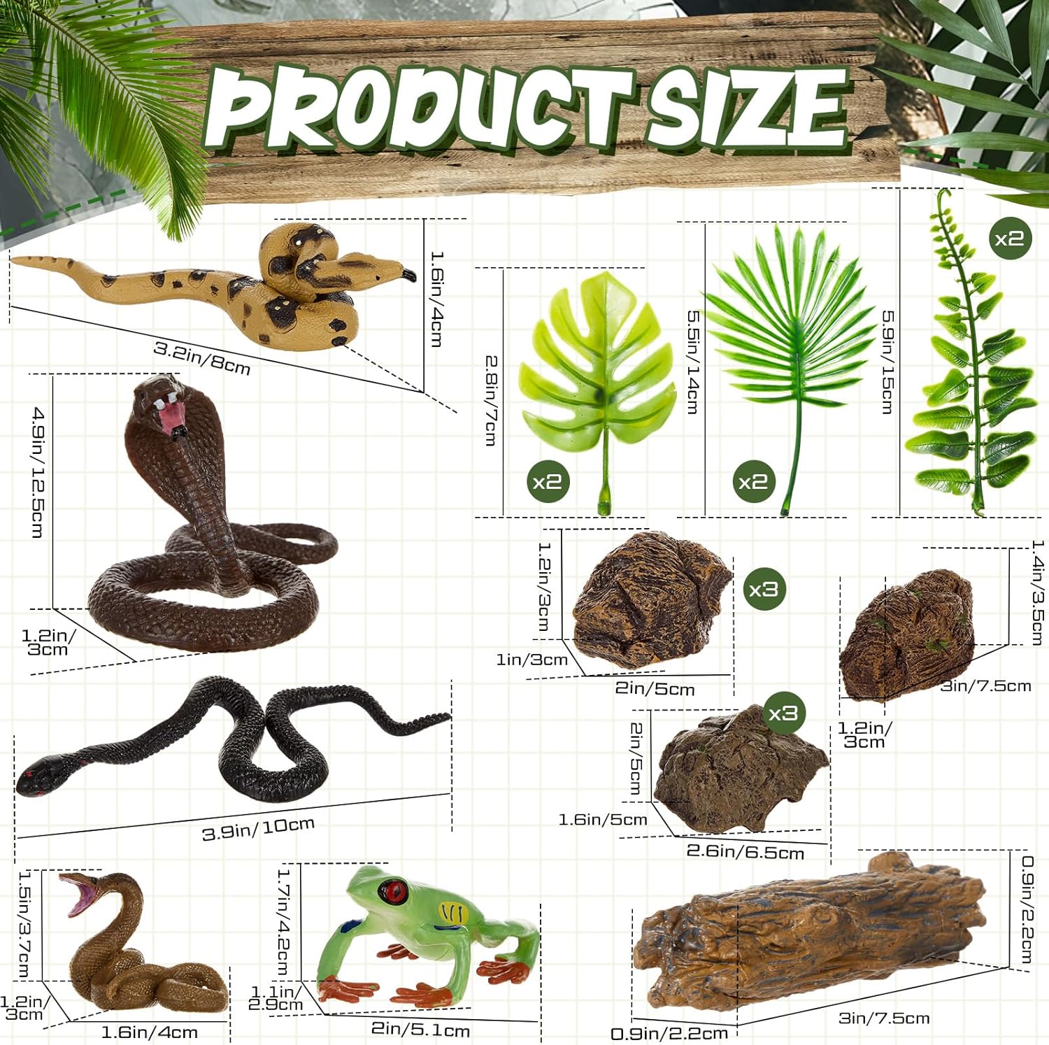 19 Pezzi Decorazioni per Torte - Resin Art Tree recensione e prezzo