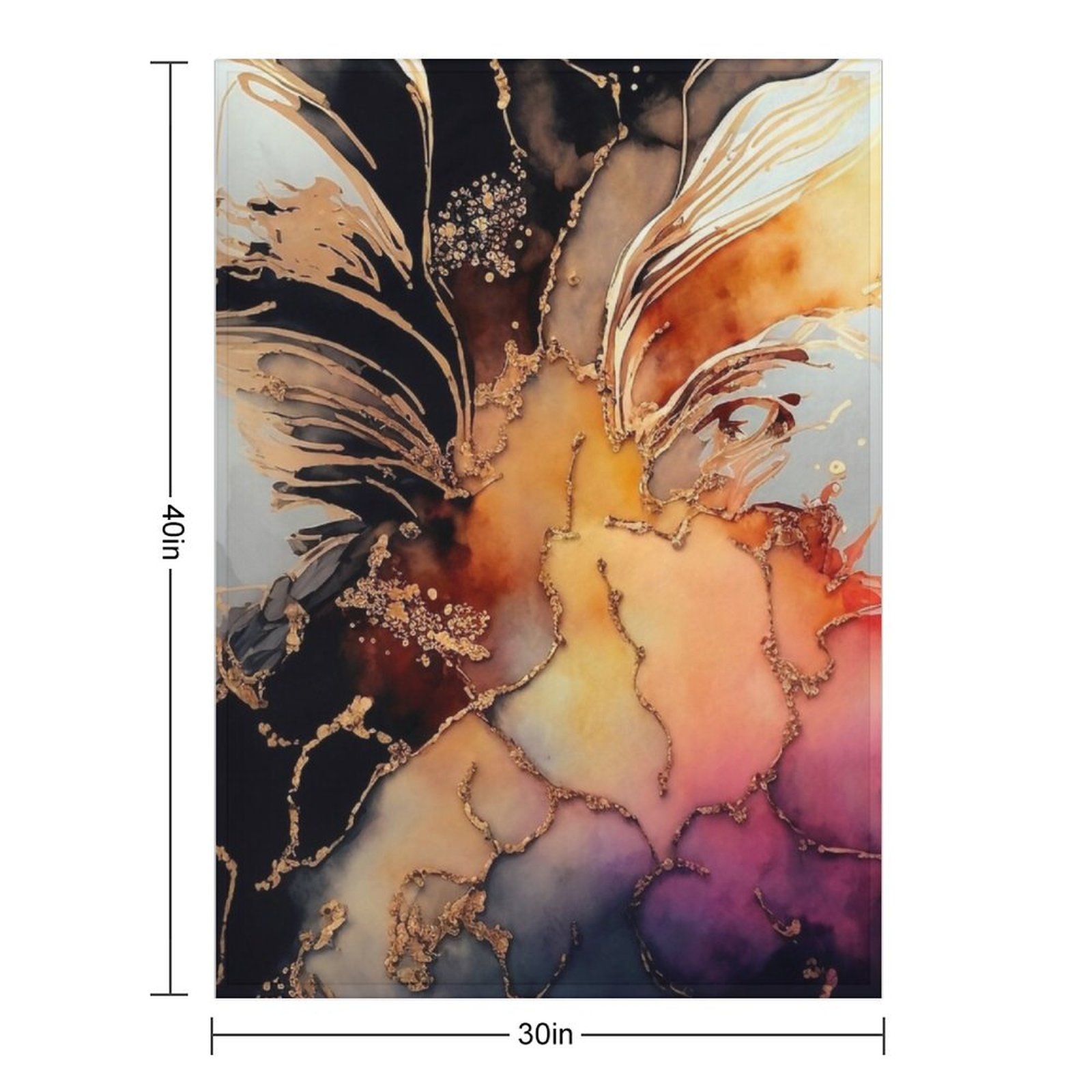 Sweet Pineapple - Coperta in r - Resin Art Alcohol Ink recensione e prezzo