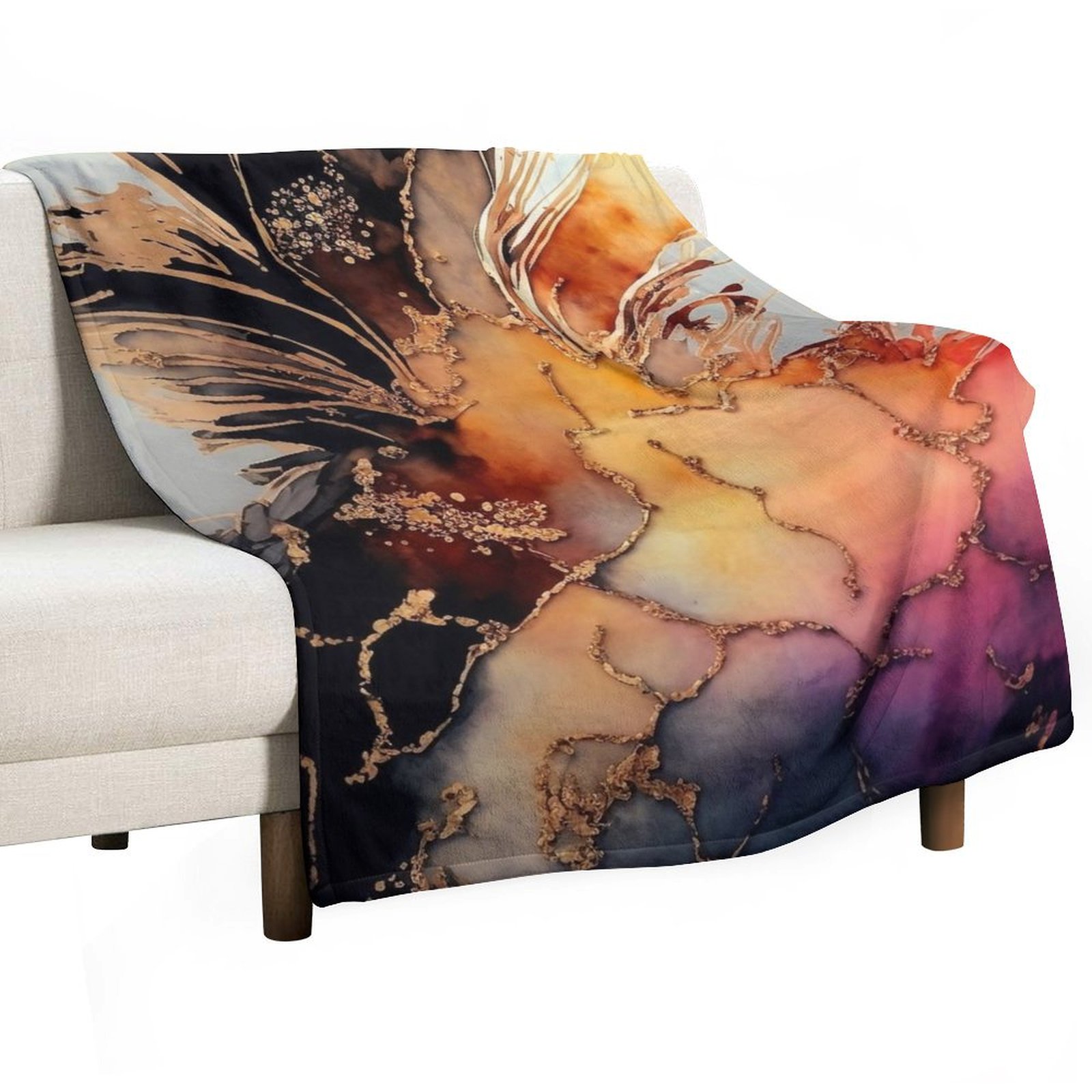 Sweet Pineapple - Coperta in r - Resin Art Alcohol Ink recensione e prezzo