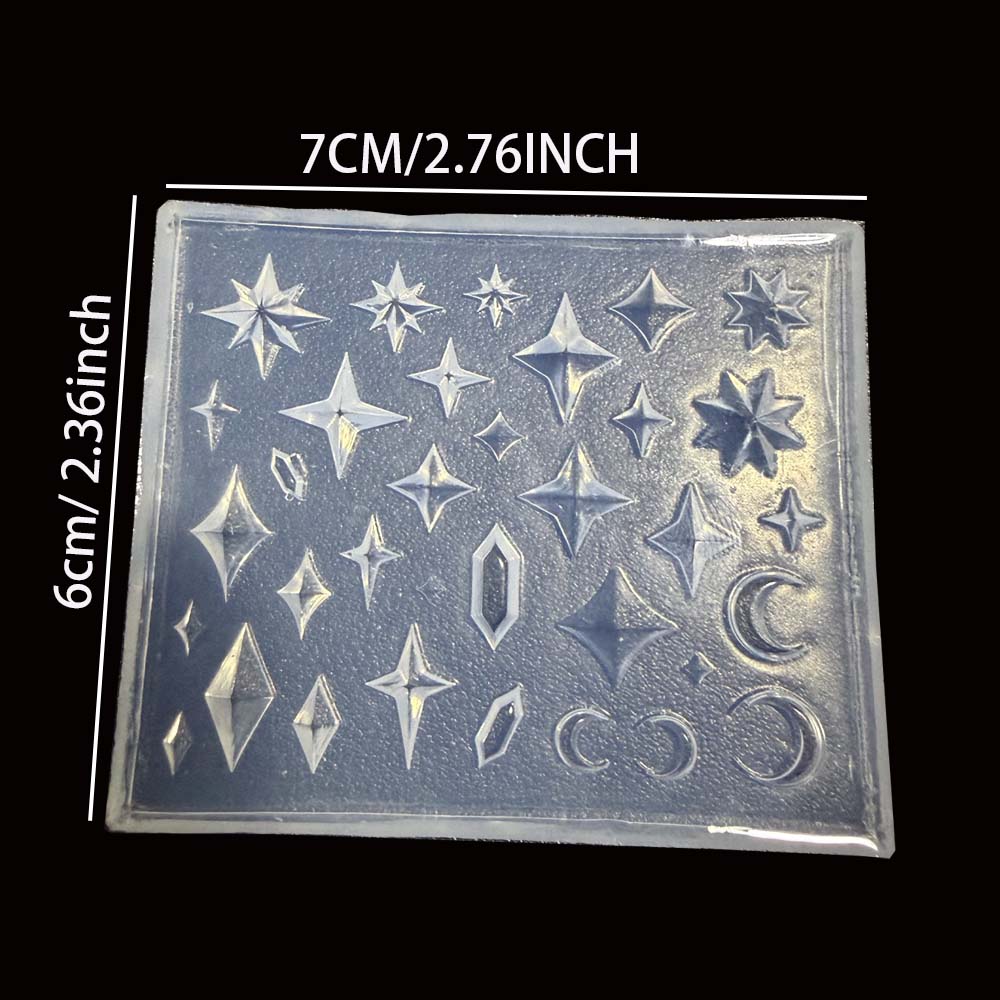 Stampo in silicone a forma di  - Resin Art Templates Free recensione e prezzo