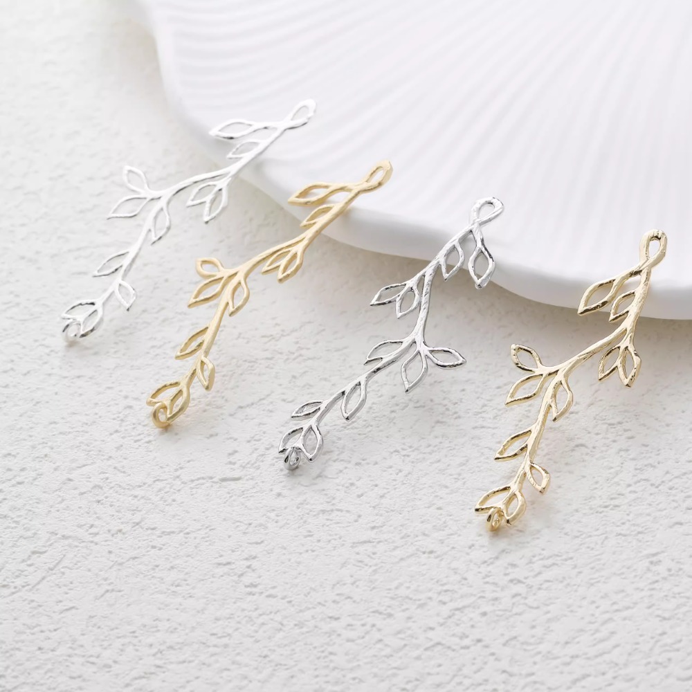 4 pz Delicato Ramo Foglia Pend - Gold Leaf Foil recensione e prezzo