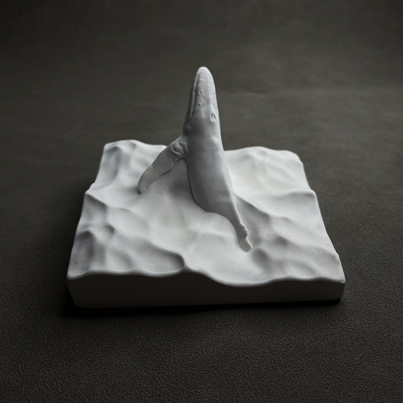 Statua di Balena Piegata in Ge - Resin Art Ocean recensione e prezzo