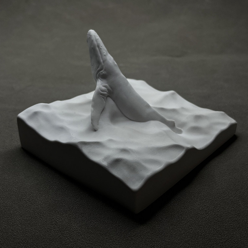 Statua di Balena Piegata in Ge - Resin Art Ocean recensione e prezzo