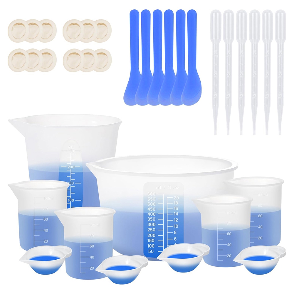 -Tazze dosatrici in silicone d - Resin Mixing Cup recensione e prezzo