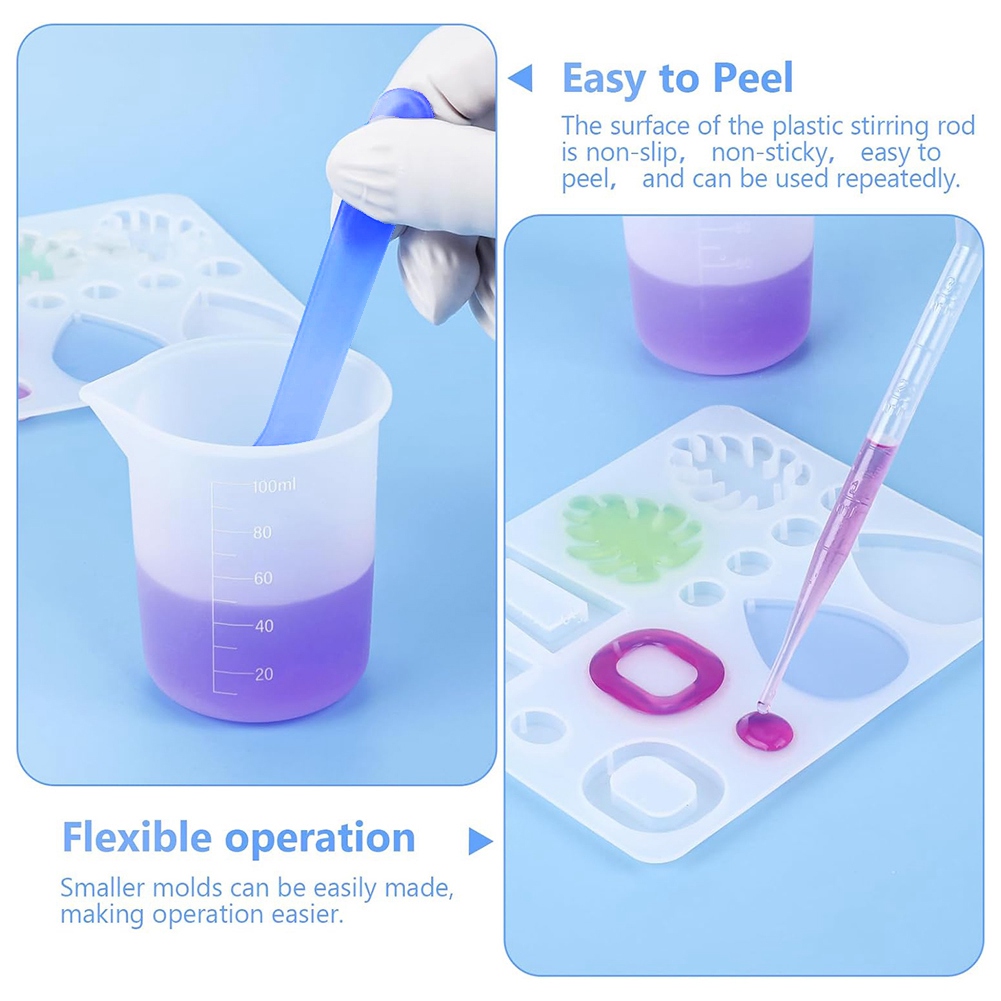 -Tazze dosatrici in silicone d - Resin Mixing Cup recensione e prezzo