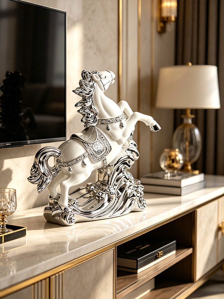 Statua di Cavallo per Arredame - Resin Art For Anniversary Gift recensione e prezzo