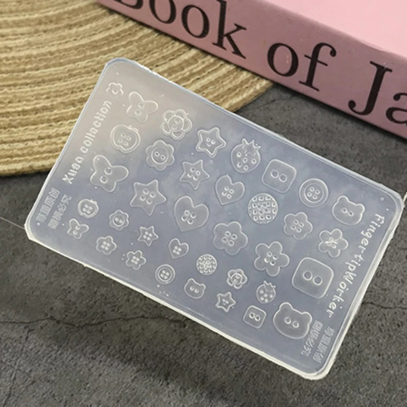 Stampo in silicone per unghie  - Resin Art Templates Free recensione e prezzo