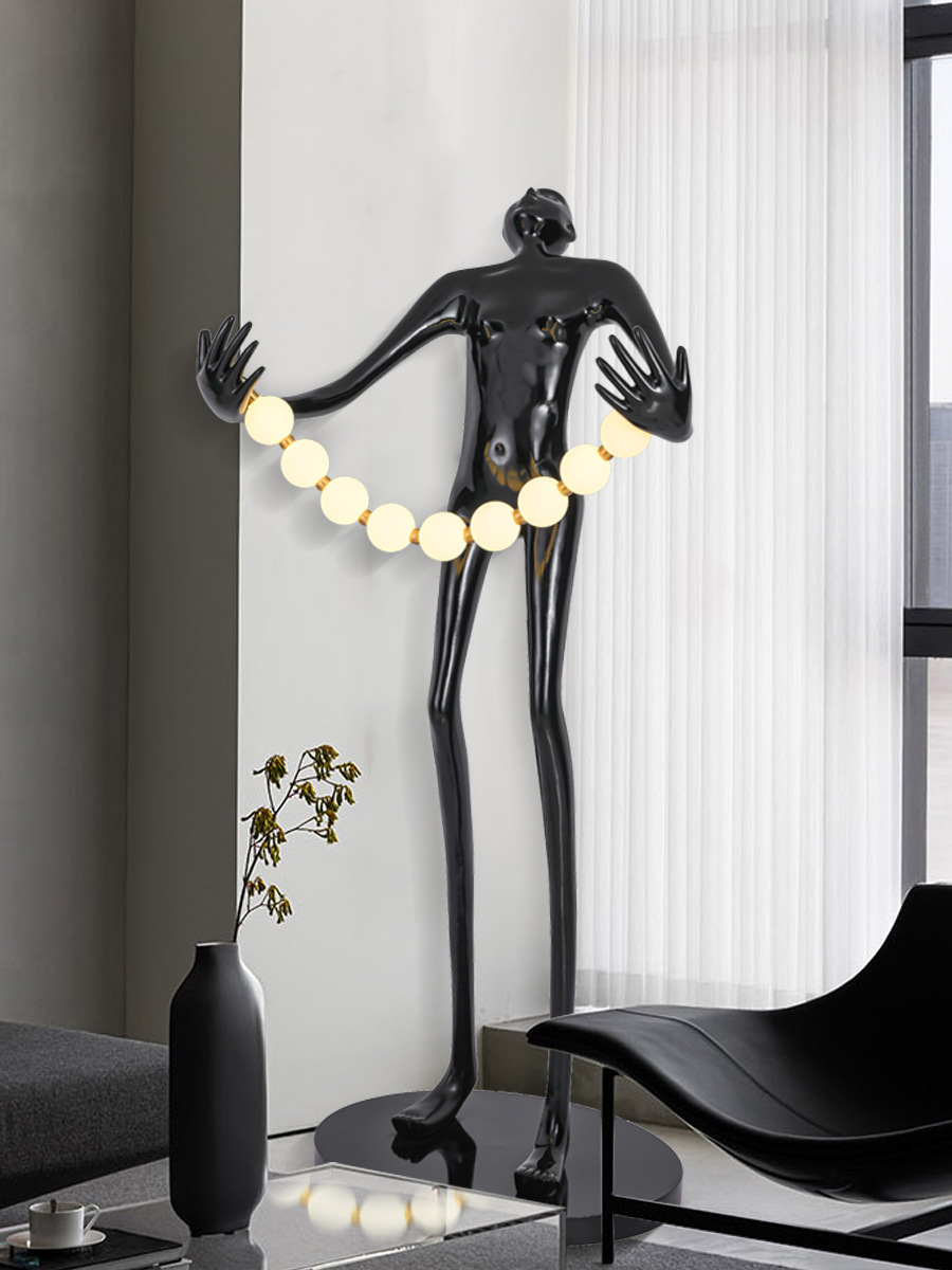 Lampada da Terra a Forma di St - Resin Art Gallery recensione e prezzo