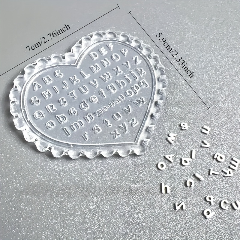 Stampo per lettere fai da te p - Resin Art Templates Free recensione e prezzo