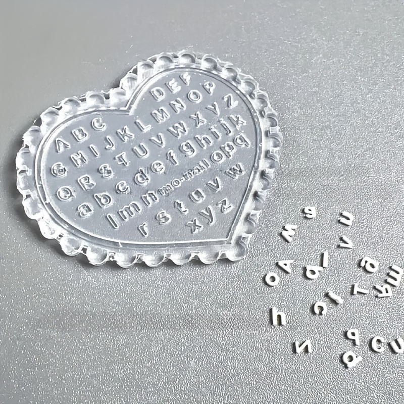 Stampo per lettere fai da te p - Resin Art Templates Free recensione e prezzo